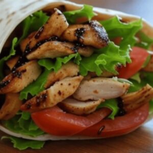 Balsamic Chicken Wrap